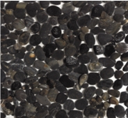 Artifical Black Onyx Pebble Stone, Engineered Stone Pebble