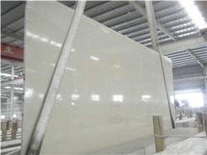 Cream Marfil Artifical Stone Slabs, Beige Artifical Stone, High Quality Artifical Slab, Engineered Slab, Artificial Stone