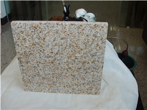 G350 Granite Slabs & Tiles, China Yellow Granite