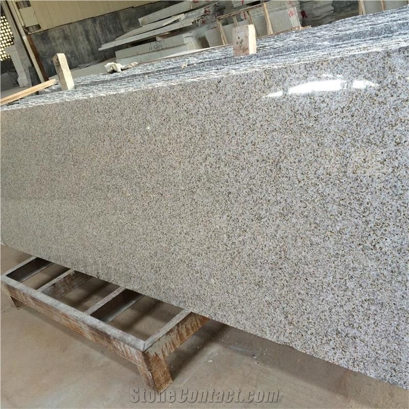 G350 Light Granite Slabs & Tiles, China Yellow Granite