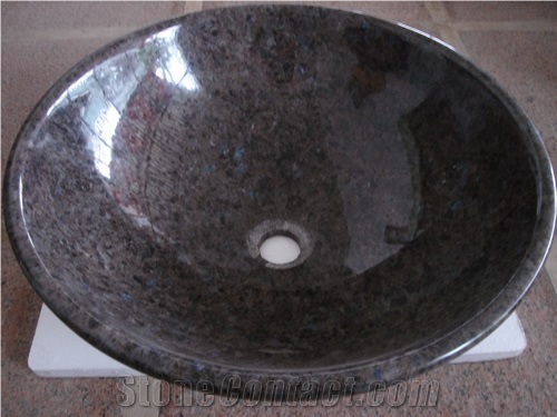 Granite Sinks, Dark Brown Color Sinks
