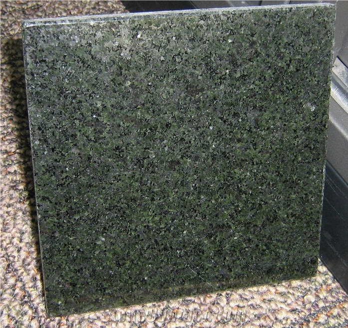 Green Galaxy Granite Tile & Slab,China Green Granite