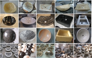 Marble Counter Basin , Polished Wash Basin