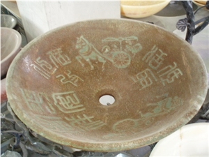 Marble Sinks, Beige Color Sinks