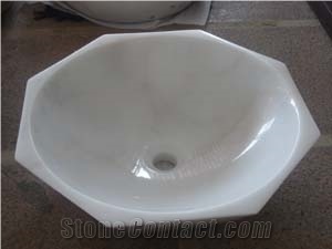 Marble Sinks, White Color Sinks
