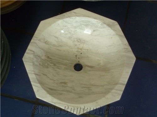 Marble Sinks, White Color Sinks