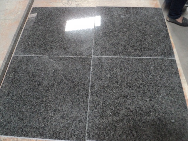 Nero Impala Black Polished Slabs Cut to Size Tiles,South Africa Black Granite Flooring/Covering/Paving