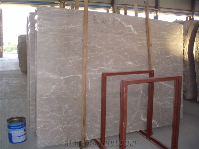 Oscar Beige Marble Tile and Slab from China - StoneContact.com