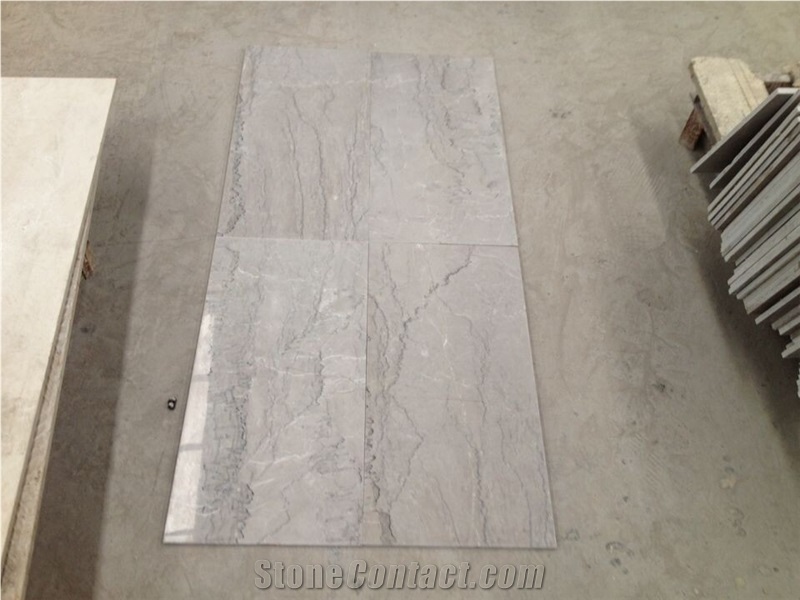 Romania Grey China Marble Polished Cut to Size Tile/Flooring/Covering