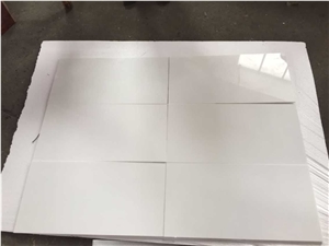 White Nano Glass Quartz Stone Tiles