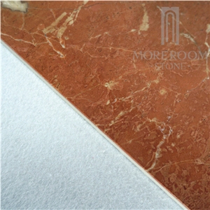 China Coral Red Marble Floor Tile