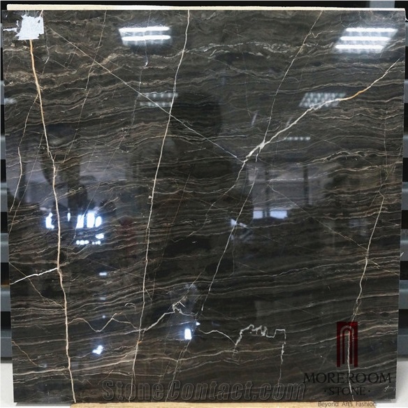 Chinese Marble Juparana Classic Dark Wood Vein Marble Wall Covering ...