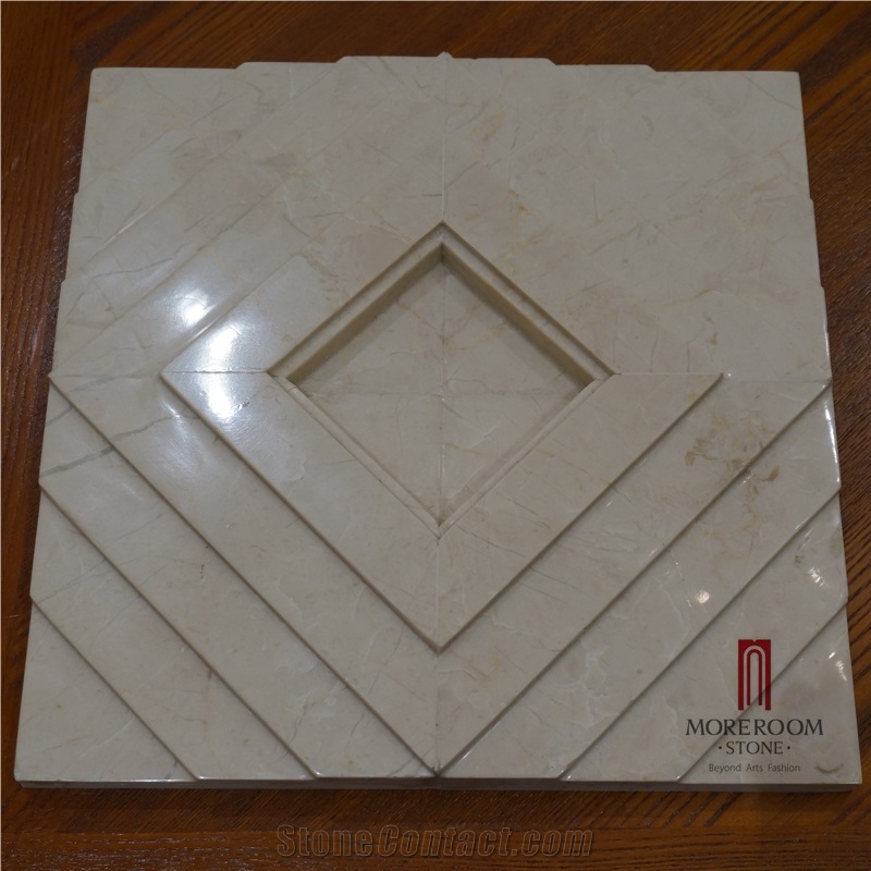 Iran Beige Marble Shayan Cream Marble Walling Tiles 3d Wall Panels Cnc Wall Panel 3d Wall Decor Tiles Ceramic Backed Wall Tiles