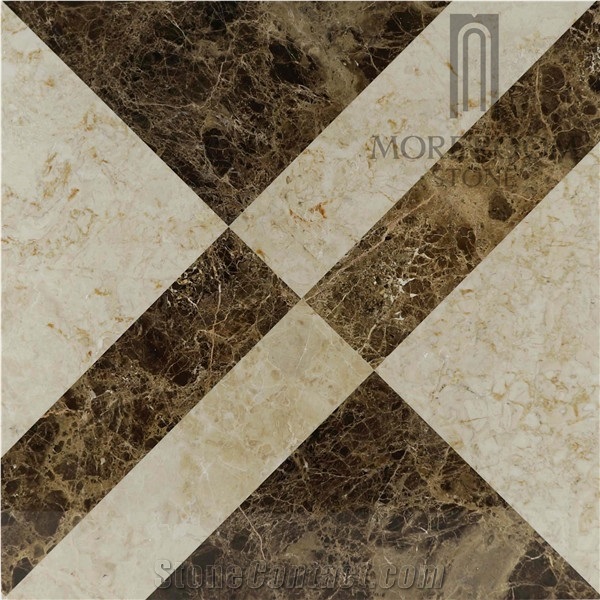 Spain Bunol Dark Emperador Marble Brown Marble Floor Tile for Living ...
