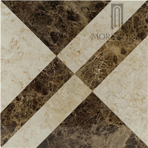 Spain Bunol Dark Emperador Marble Brown Marble Floor Tile for Living Room Patterns Modern Design Interior Decoration