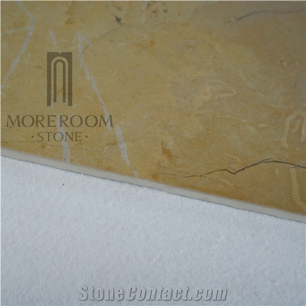 Spain Palma De Mallorca Amarillo Oro Marble Composite Marble Floor Tiles Polished Marble Flooring Tile Marble Price Per Square Meter
