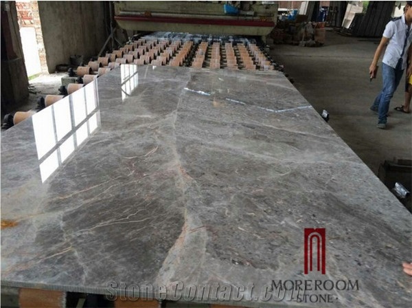Turkey Sutculer Tundra Grey Marble Marble Floor Tile for Living Room Patterns Modern Bathroom Design Turkish Natural Marble Price