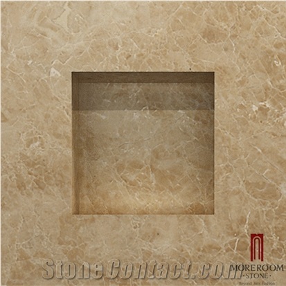 Turkish Beige Marble Cappuccino Marble Stone Tiles 3d Wall Panels Cnc Stone Tiles Walling Tiles for Background Decoration