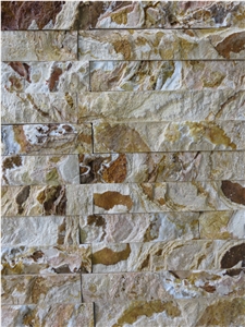 Antique Stacked Stone Veneer, Exposed Wall Stone