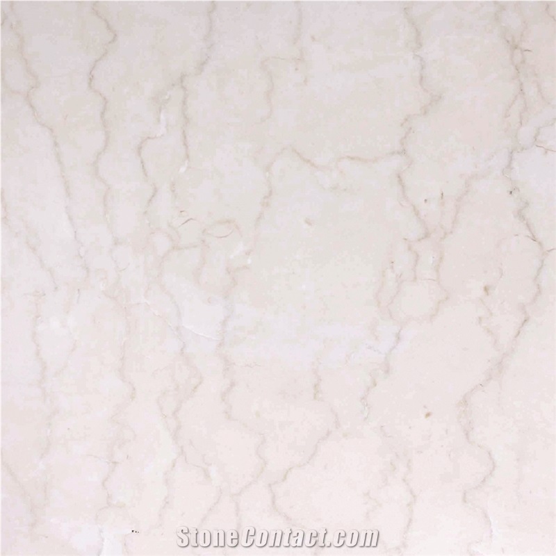 Iranian Super Cream Marble Tiles & Slabs, White Marble Tiles & Slabs