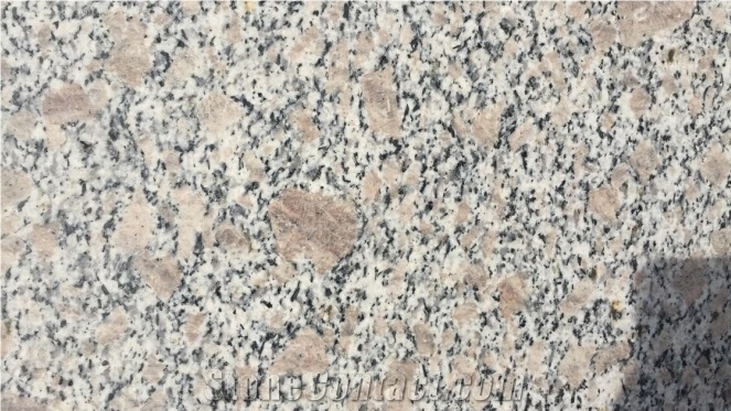 G383 Granite Tiles & Slabs, Pink Color and Polished Surface Granite Tiles, Granite Type Flooring Tiles