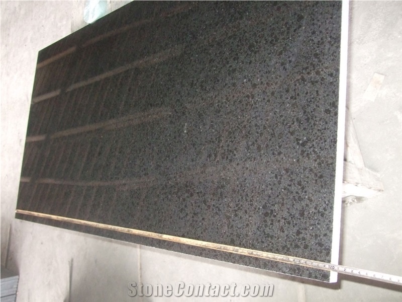 G684 Granite Countertop Polished, Black Granite Kitchen Countertops