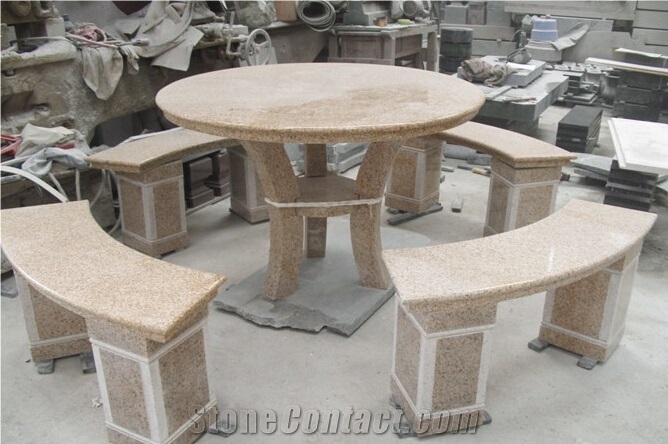 Granite Table Sets, Garden Tables, Outdoor Chairs, Esterior Furniture, Garden Stone Table Decoration