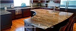 Kitchen Countertop, Multicolor Granite Countertop