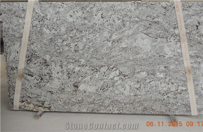 White Alaska Granite Slabs