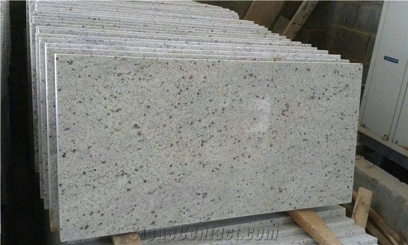 Kashmir White Granite Slabs and Tiles India Polished