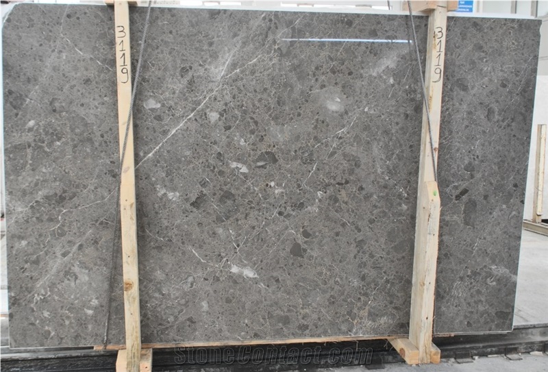 Maron Marinace Marble Slabs, Grey Marble polished tiles, floor covering tiles