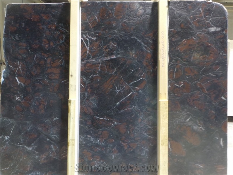 Rosso Africano Marble Tiles & Slabs, Red and Black Marble Slabs Turkey, Floor Tiles, Covering Tiles