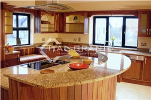 Ouro Brazil Granite Kitchen Countertops