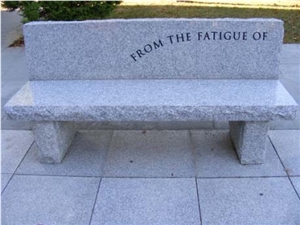 Park Style Bench with Custom Engraving