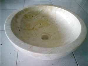 White Marble Sinks & Basins Indonesia