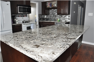 Alaska White Granite Kitchen Countertops