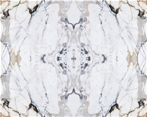 Paonazzo Marble Tiles & Slabs, White Marble Flooring Tiles Italy