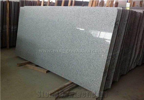 Own Quarry, New G603 Granite Slabs & Tiles, Hubei G603 / Bianco Crystal Granite / China Grey Granite Slabs