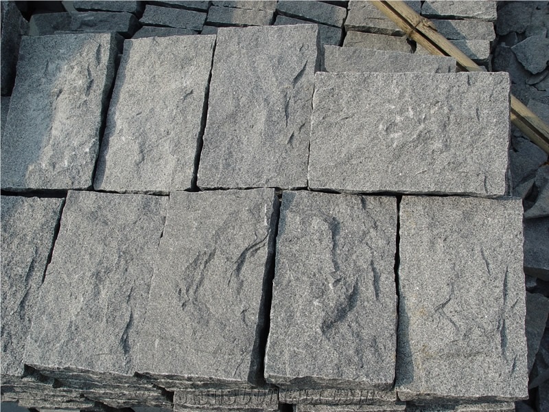 Rustenburg Granite Cube Stone, Pavers，Black Granite Cube Stone ＆ Pavers