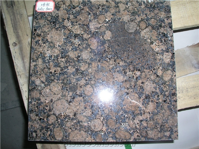Baltic Brown Granite Slabs & Tiles, Polished for Floor and Wall