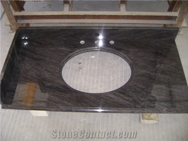 Chinese Granite Countertop, Polished Bathroom Countertops, Vanity Tops