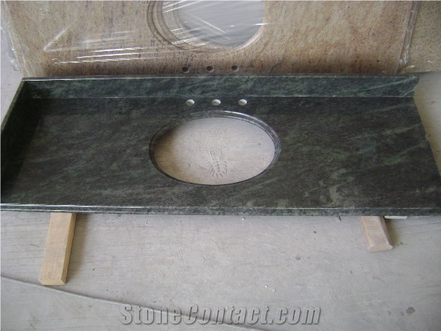 Chinese Granite Countertop, Polished Bathroom Countertops, Vanity Tops