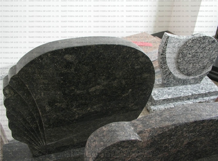 Chinese Granite Tombstone, Monument, for Romania Style