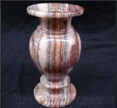 Marble Polished Flower Vases Home Decorative Vases
