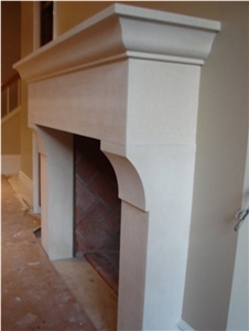 Custom, Hand Crafted, Limestone Fireplace Surrounds and Mantels