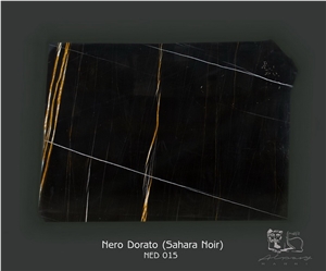 Nero Dorato - Sahara Noir Marble Slabs