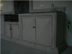 Cantera Sal Y Pimienta Kitchen Hood and Cabinet Frame