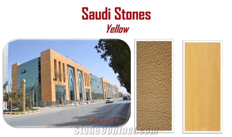 Saudi Limestone Tiles & Slabs, Yellow Limestone Walling Tiles