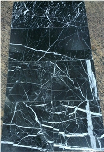 Black Marquina,Black Marble,China Black Marble Tiles, China Black Marble Slabs