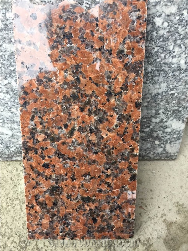 China Calca Red Granite Slabs & Tiles